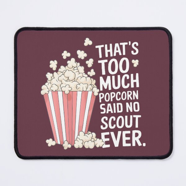 Item preview, Popcorn Lover Scout Fun Snack Treat designed and sold by KochoscDesigs.