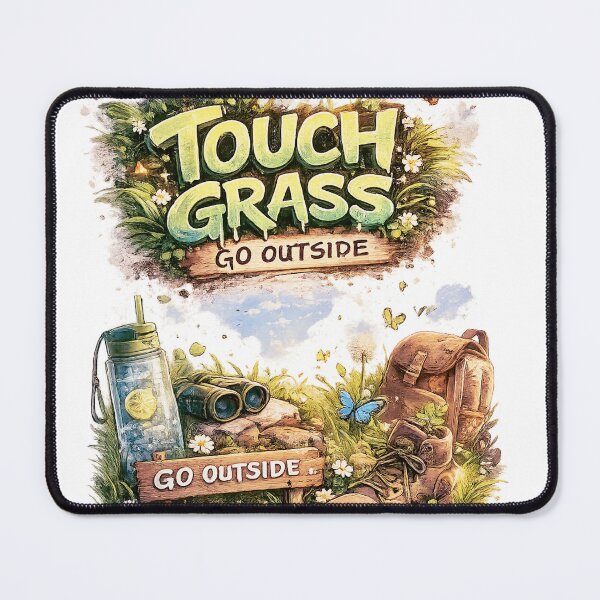 Item preview, Touch the grass designed and sold by Uday-kala.