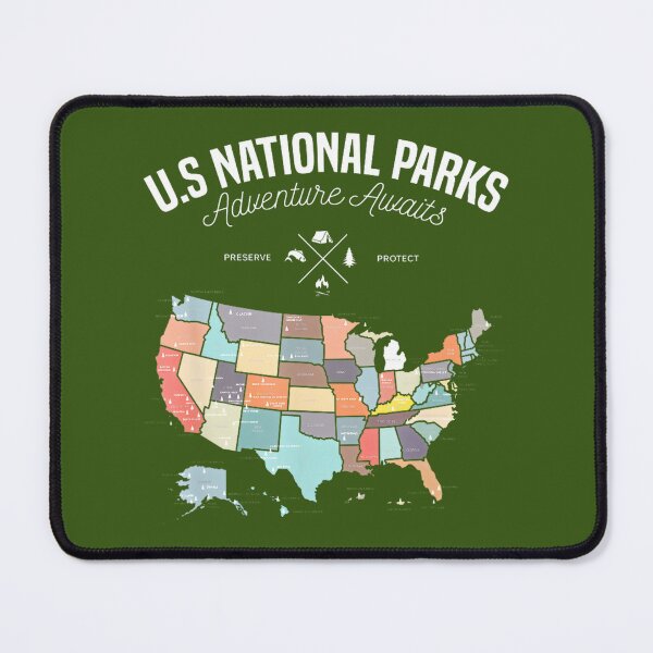 Item preview, US National Parks Adventure Map designed and sold by KochoscDesigs.