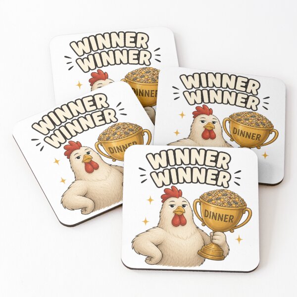 Item preview, Winner Winner | Funny Chicken Trophy Cartoon designed and sold by BabiesNanimals.