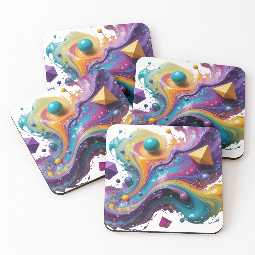 Item preview, Coasters (Set of 4) designed and sold by dazzlemakers.