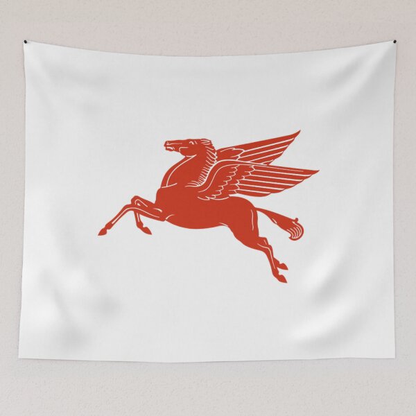 Item preview, mobil pegasus – 1930s vintage logo designed and sold by moujawaz.