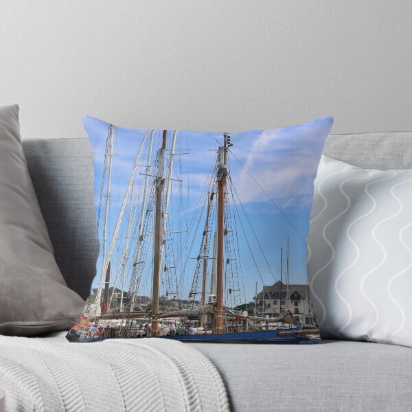 Item preview, Moored in Falmouth Harbour designed and sold by Michaela Perryman.