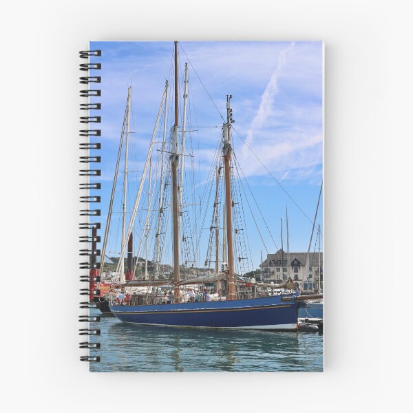 Item preview, Moored in Falmouth Harbour designed and sold by Michaela Perryman.