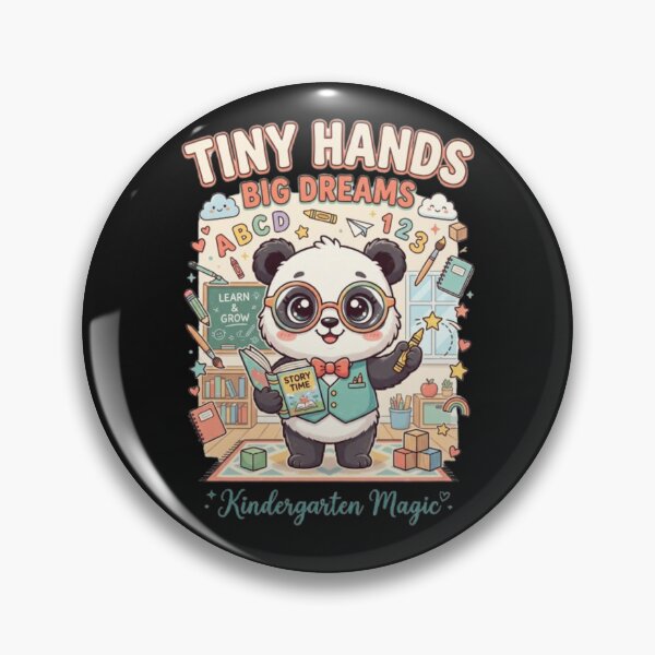 Item preview, Kindergarten Teacher Shirt | Tiny Hands Big Dreams | Back to School Gift designed and sold by Golden Touch Prints.