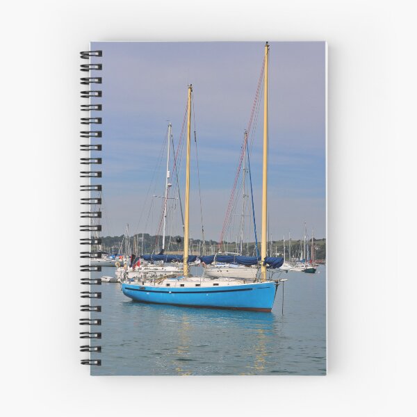 Item preview, The Blues of Falmouth Harbour designed and sold by Michaela Perryman.