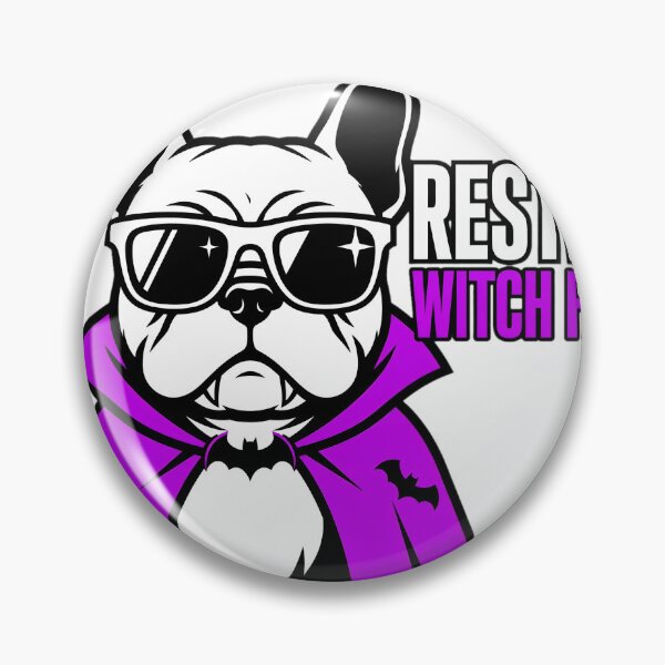 Item preview, Resting Witch Face French Bulldog Halloween Vampire Dog designed and sold by KnrNazimTHREADS.