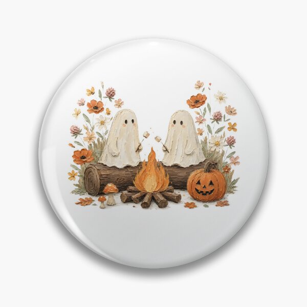 Item preview, Camping Wildflowers Ghost designed and sold by ladycerebellum.