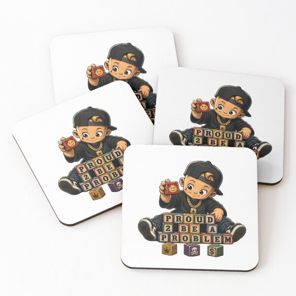 Item preview, Proud 2 Be A Problem - Hip Hop Baby Mascot designed and sold by PA1407.