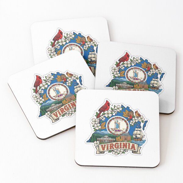 Item preview, Virginia designed and sold by FunFitsFactory.