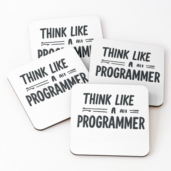 Item preview, Think Like a Programmer Coding Developer  designed and sold by MR4me.
