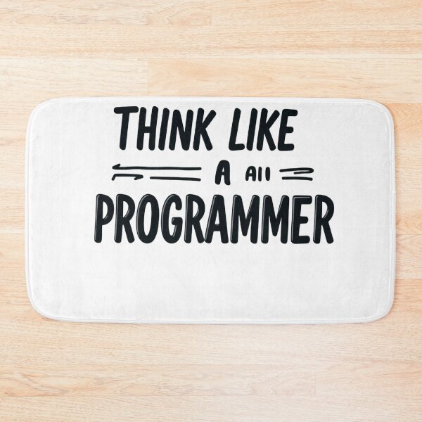 Item preview, Think Like a Programmer Coding Developer  designed and sold by MR4me.