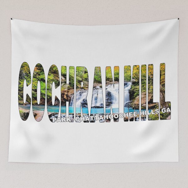 Item preview, COCHRAN MILL Park Chattahoochee Hills GA - Waterfall Early Fall Beauty designed and sold by Adam Gormley.