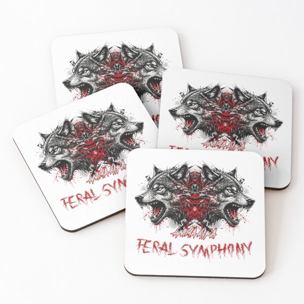 Item preview, Feral Symphony - Trash Polka Metal Art designed and sold by Anima Atra.