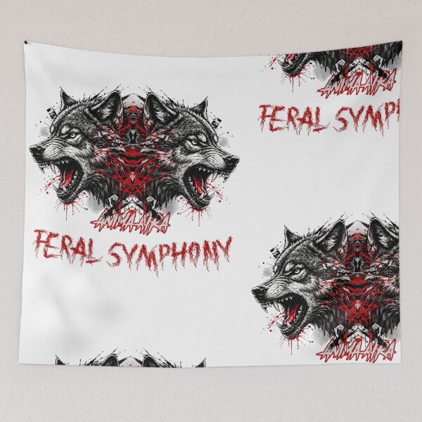 Item preview, Feral Symphony - Trash Polka Metal Art designed and sold by Anima Atra.
