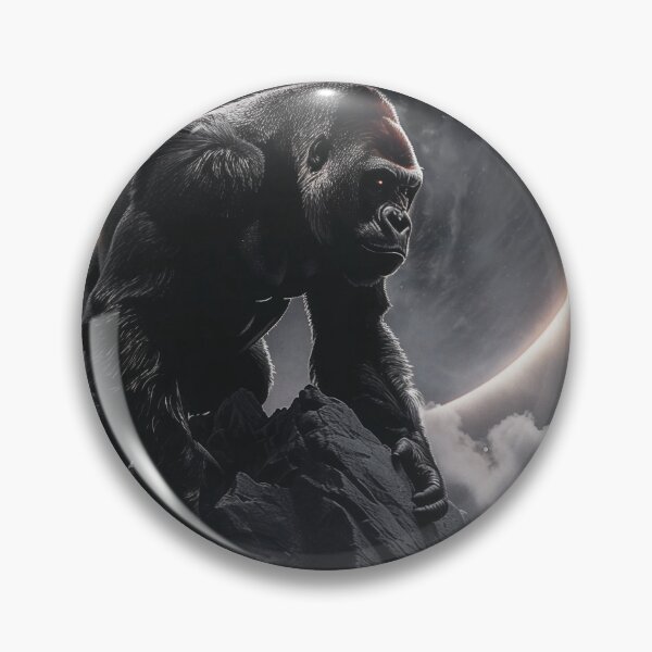 Item preview, Silverback Eclipse Cosmic Gorilla designed and sold by QuantumDrift.