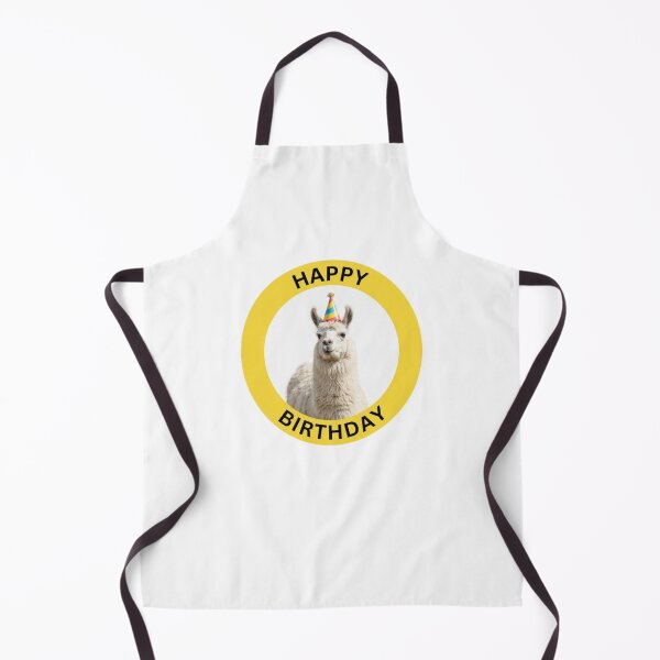 Item preview, Llama happy birthday party hat cake balloons meme memes funny designed and sold by CheeseBlueprint.