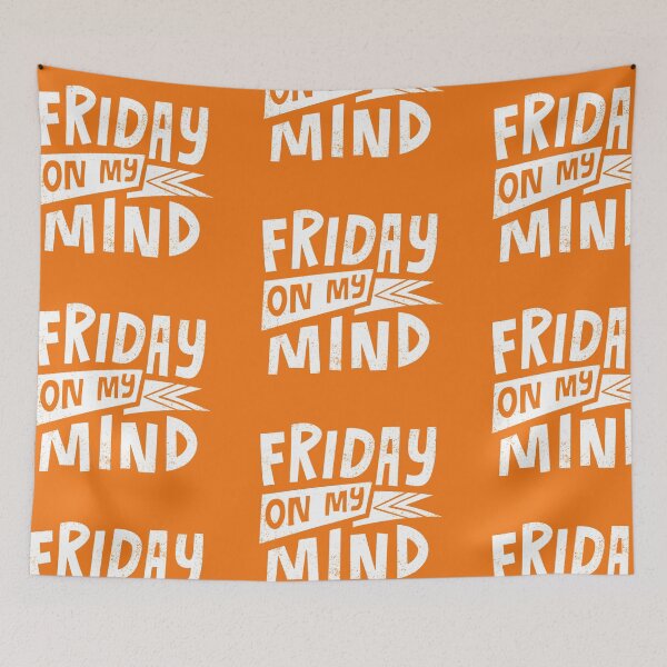 Item preview, Friday on My Mind designed and sold by grrrenadine.