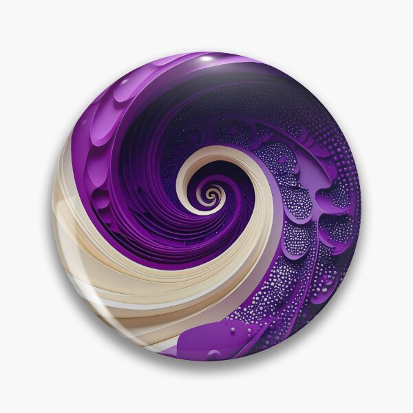 Item preview, Dynamic Purple Swirl designed and sold by Vicky Brago-Mitchell®.