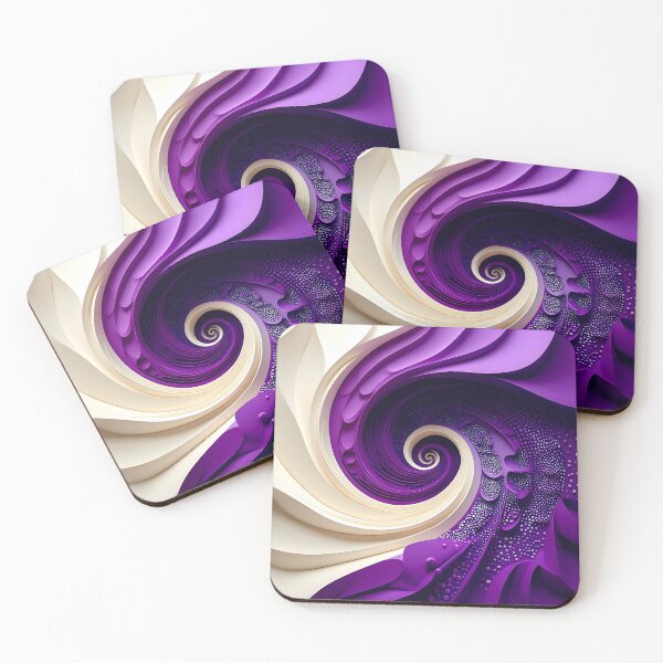 Item preview, Dynamic Purple Swirl designed and sold by Vicky Brago-Mitchell®.