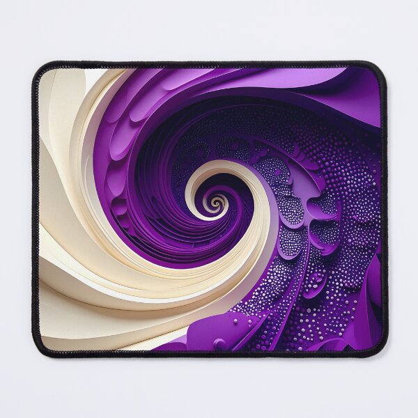 Item preview, Dynamic Purple Swirl designed and sold by Vicky Brago-Mitchell®.