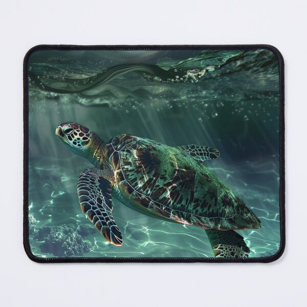 Item preview, Starlight Turtle Under Cosmic Waters designed and sold by QuantumDrift.