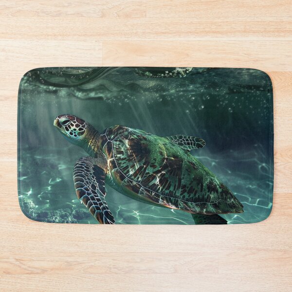 Item preview, Starlight Turtle Under Cosmic Waters designed and sold by QuantumDrift.
