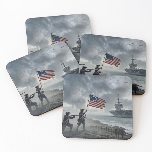 Item preview, The Same Flag — 1776 Meets the Fleet | American Legacy Trilogy III designed and sold by RedWhiteRude.