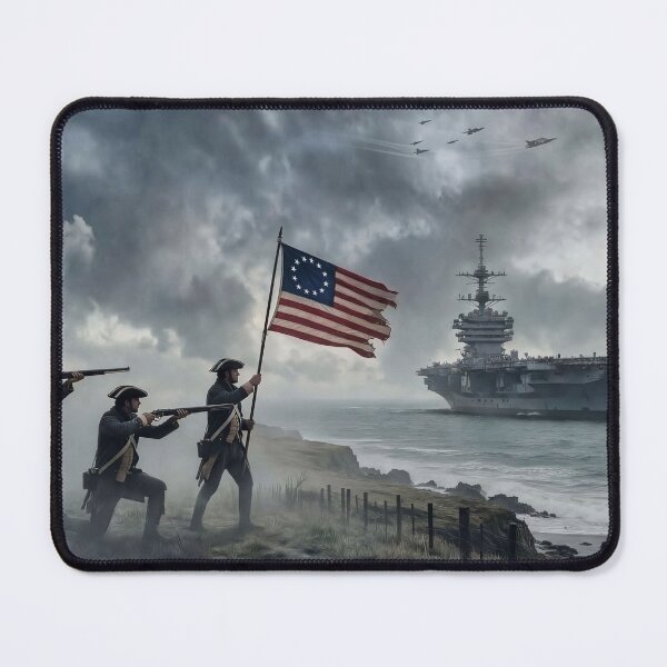 Item preview, The Same Flag — 1776 Meets the Fleet | American Legacy Trilogy III designed and sold by RedWhiteRude.