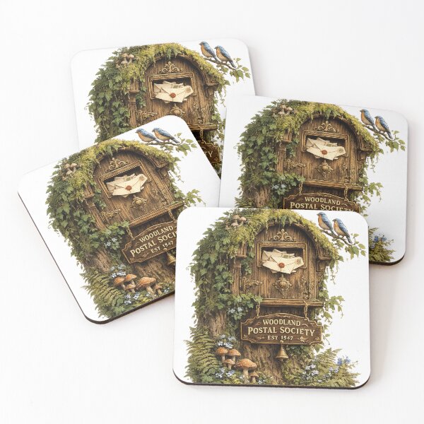 Item preview, The Moss Mailbox Woodland Postal Society designed and sold by Mosslume Studio.
