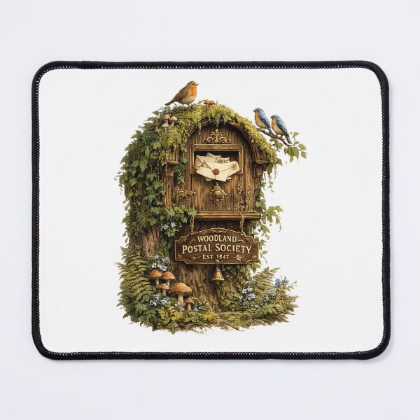 Item preview, The Moss Mailbox Woodland Postal Society designed and sold by Mosslume Studio.