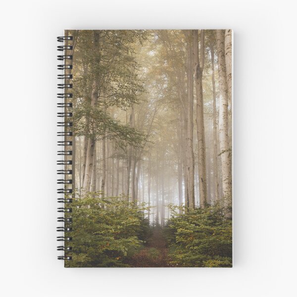 Item preview, Enchanted Misty Forest - Golden Autumn Path designed and sold by PixelBlissART.