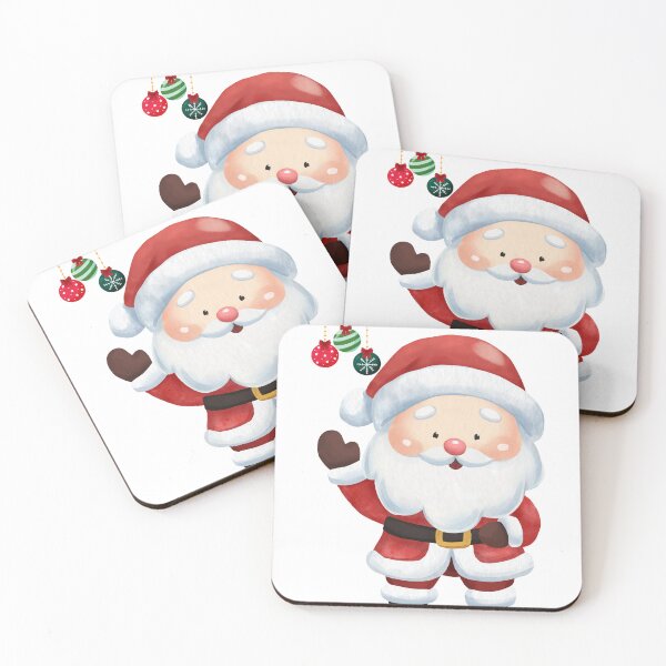 Item preview, Cute Kawaii Santa Claus Christmas Design designed and sold by     Sela Art .