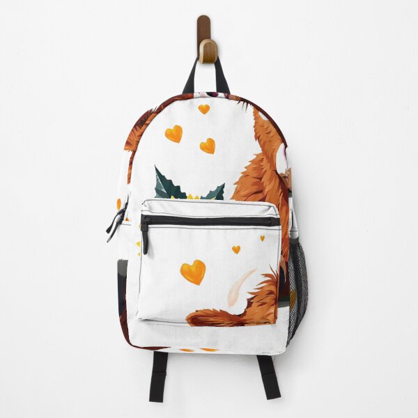 Item preview, Cute Baby Highland Cow with Sunflowers and Hearts designed and sold by icm4639.
