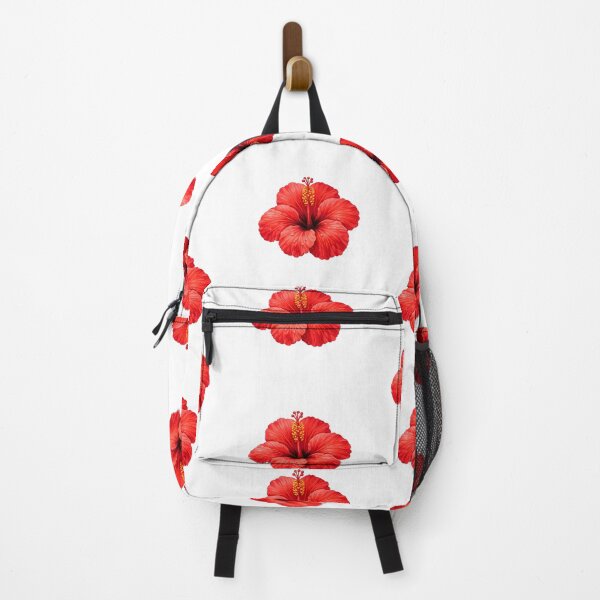 Item preview, Realistic Red Hibiscus Flower - Botanical Floral Art designed and sold by artbucketstudio .