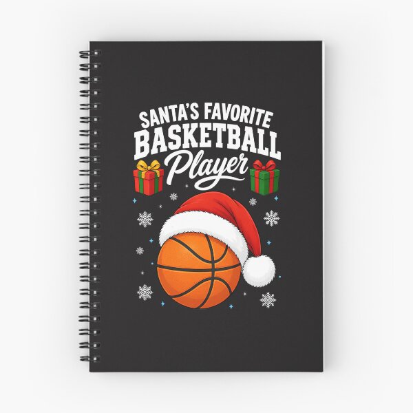 Item preview, Santa's Favorite Basketball Player Funny Christmas Basketball Gift designed and sold by kiralynstration.