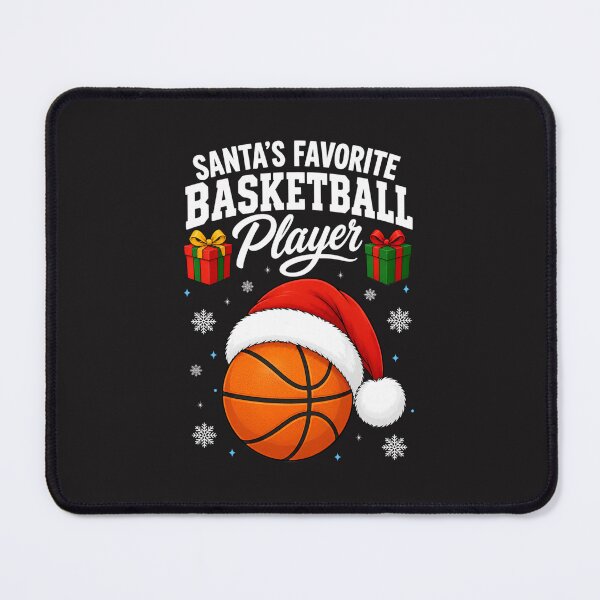 Item preview, Santa's Favorite Basketball Player Funny Christmas Basketball Gift designed and sold by kiralynstration.