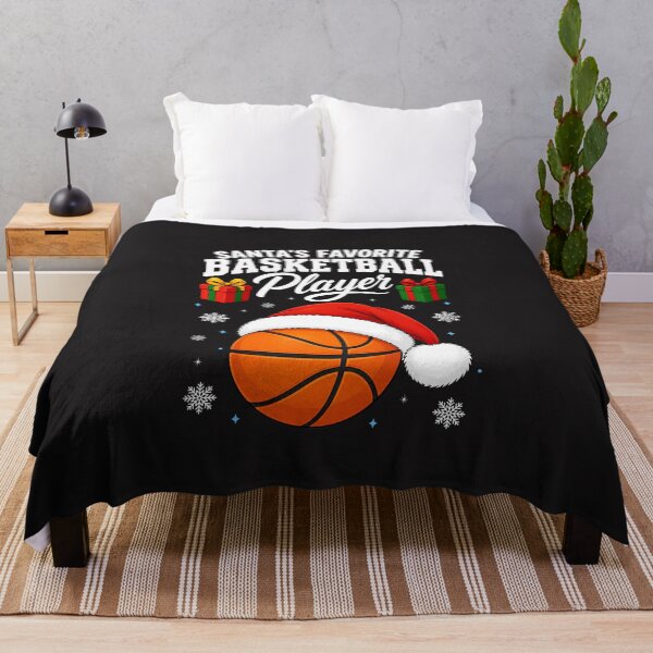 Item preview, Santa's Favorite Basketball Player Funny Christmas Basketball Gift designed and sold by kiralynstration.