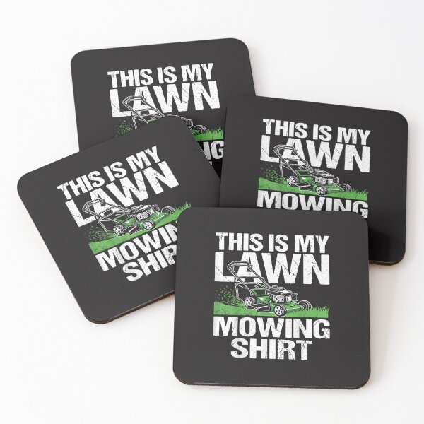Item preview, Funny Lawn Mowing This Is My Lawn Mowing Shirt Grass Cutting designed and sold by kiralynstration.