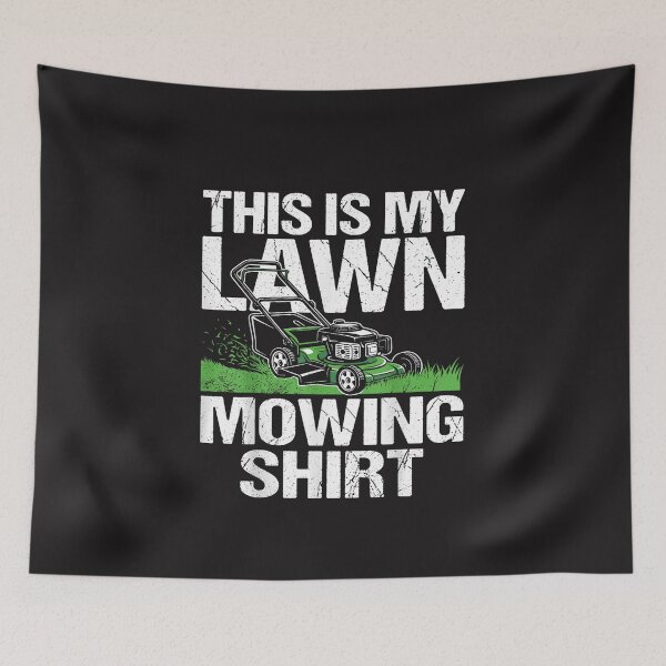 Item preview, Funny Lawn Mowing This Is My Lawn Mowing Shirt Grass Cutting designed and sold by kiralynstration.
