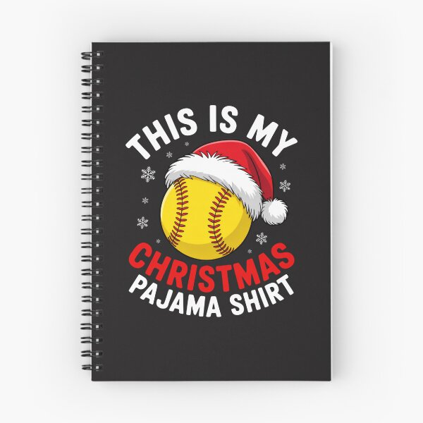 Item preview, Softball Christmas This Is My Christmas Pajama Funny Holiday Gift designed and sold by kiralynstration.