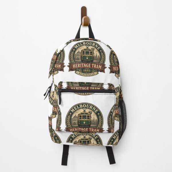 Item preview, Melbourne Heritage Tram Since 1885 Vintage Badge | Retro Australia W-Class Tram Travel Emblem designed and sold by Globalcitytees.