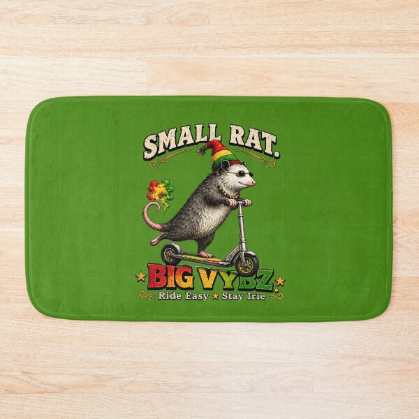 Item preview, Funny Reggae Opossum – Small Rat Big Vybz designed and sold by digitalbob60.