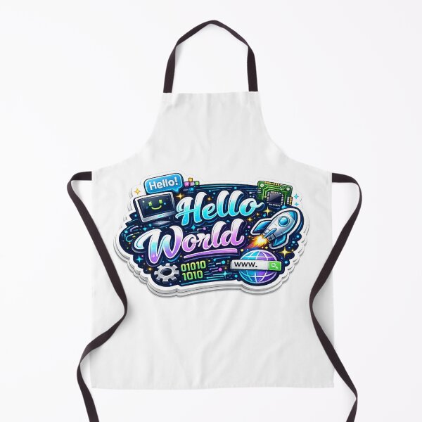 Item preview, Hello World Programmer Coding Developer Tech Geek  designed and sold by MR4me.