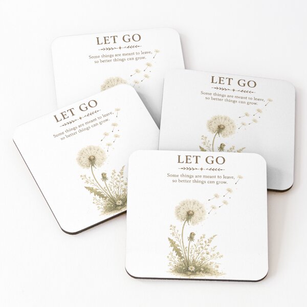 Item preview, Let Go | Minimal Dandelion Illustration designed and sold by am_khylie.