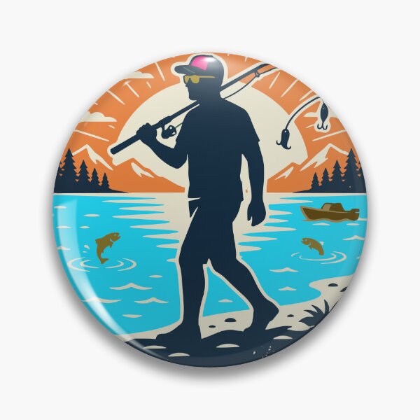 Item preview, Fishing Dad Like A Regular Dad But Cooler Funny Fisherman Gift designed and sold by ShetuAhsan.