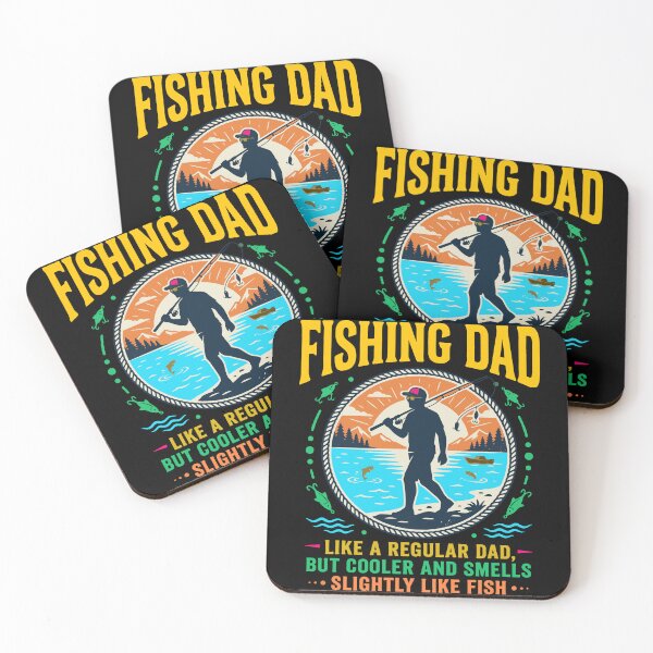 Item preview, Fishing Dad Like A Regular Dad But Cooler Funny Fisherman Gift designed and sold by ShetuAhsan.