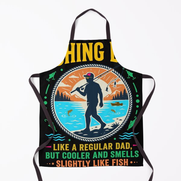 Item preview, Fishing Dad Like A Regular Dad But Cooler Funny Fisherman Gift designed and sold by ShetuAhsan.