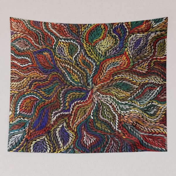 Item preview, Vibrant Swirls of Nature A Kaleidoscopic Journey Through Multicolored Leaves Patterns and Organic Forms Glowing with Life designed and sold by Matt_Smith.