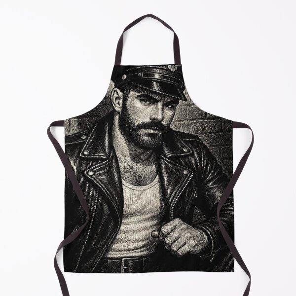 Item preview, Vintage 1940s Gay Leather Biker Series Rebel Leder Pride Graphic Design designed and sold by ItsAKinkThing.